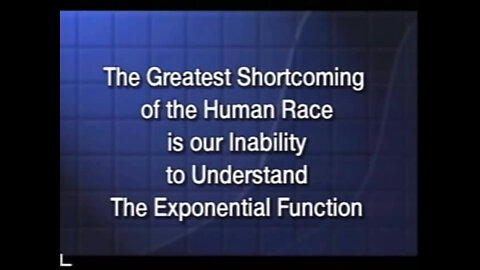 The Exponential Function - Prof. Albert Bartlett