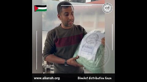 DONATING BLANKETS TO PALESTINE 🇵🇸!!!