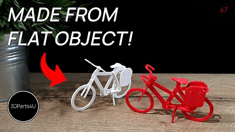 🚲 The Perfect Giveaway - Ultimate 3D Print Gift - 3D Printed Bike Model