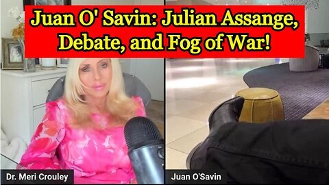 Juan O' Savin HUGE INTEL about Julian Assange, Debate, and Fog of War!!!