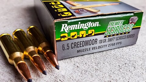 6.5 Creedmoor - Remington Premier Scirocco [INSANE Groups VERY Impressed] Banish 30 Gold & Banish 46