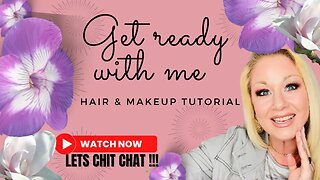 Get ready with me, Hair and Makeup tutorial, My Amazon favorites