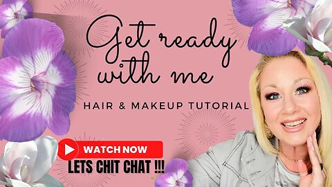 Get ready with me, Hair and Makeup tutorial, My Amazon favorites