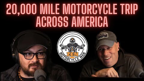 Unbelievable Epic Journey of a Man and His Motorcycle - 20,000 Miles Across America!