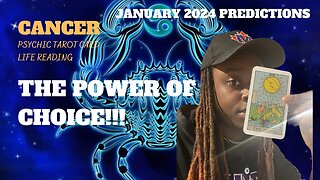 CANCER - “THIS DECISION WILL EFFECT YOUR LIFE!!!” 🌗🦀JANUARY 2024 PREDICTIONS