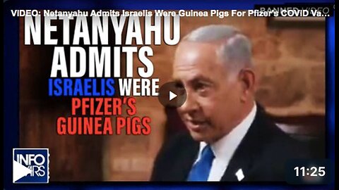 Israelis were used as human guinea pigs for Pfizer’s Wuhan coronavirus (COVID-19) vaccine