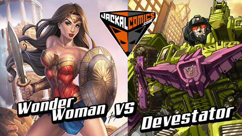 WONDER WOMAN Vs. DEVESTATOR - Comic Book Battles: Who Would Win In A Fight?