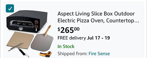 SLICE BOX PIZZA OVEN UNBOXING