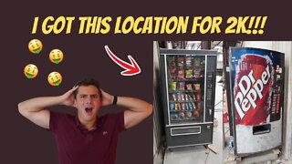 How I built a 7 Vending Machine Route in 3 months