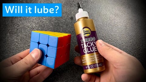 RUBIK’S CUBE VS GLUE