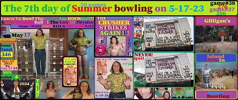 Learn how to become a better Straight/Hook ball bowler #130 with the Brooklyn Crusher 5-17-23