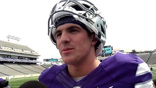 Kansas State Football | Dalton Schoen interview following Spring Showcase | April 13, 2019