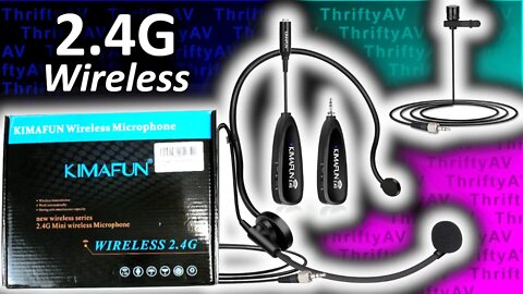 Cut the Cord! KIMAFUN Wireless Microphone Set: Headset, Lavalier | Unboxing & Review