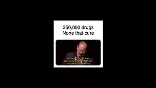 250,000 drugs but no real cures. Manage the symptoms and have a customer for life ￼