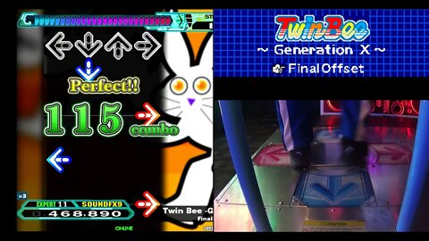 Twin Bee -Generation X- - EXPERT - AA#422 (Full Combo) on Dance Dance Revolution A20 PLUS (AC, US)
