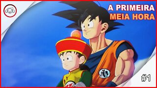 Dragon Ball Z Kakarot A Primeira Meia Hora #1 - Gameplay PT-BR