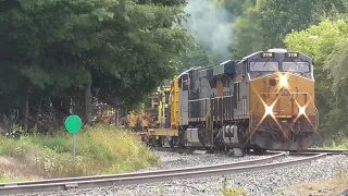 CSX L322 Local Mixed Freight Train Part 2 Moving On from Sterling, Ohio September 10, 2022