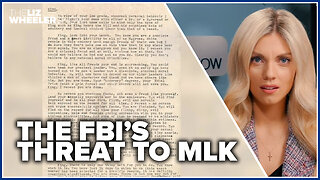 The FBI THREATENED MLK