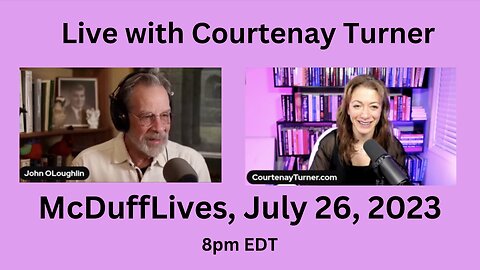 McDuff Live with Courtenay Turner, July 26, 2023