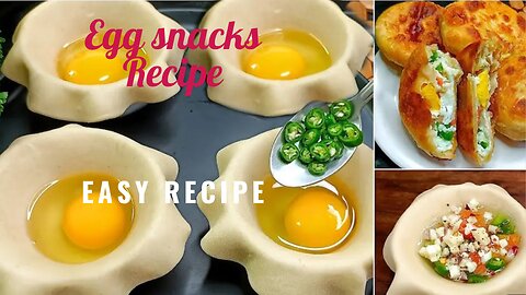 Egg Snacks Recipes | Egg Mughlai Paratha Recipe / Egg Recipes | New Recipe/ Ramzan Special Recipes