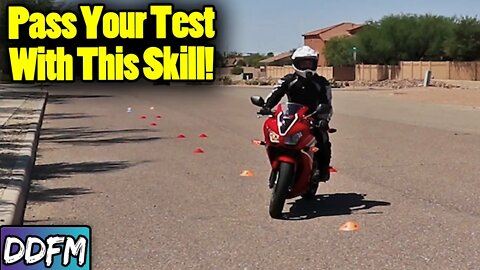 You Need This Motorcycle Skill To Pass Your Test!