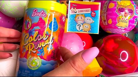 ASMR 15 MYSTERY SURPRISES Satisfying Unboxing LOL Dolls, Barbie Color Reveal, NO Talking Video