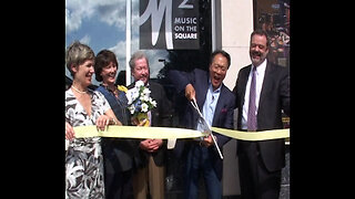 June 8, 2015 - Yo-Yo Ma On Hand as Greencastle & DePauw Dedicate Downtown Music Space