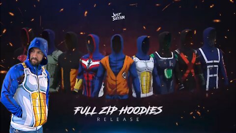 Full Zip Hoodies - JustSaiyan Gear