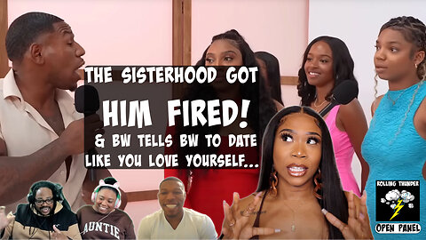 Meet the yoga community Skip navigation Search 9+ Avatar image LIVE The Sisterhood Got Him FIRED! | BW Tells BW to Date Like You LOVE Yourself