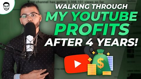 Walking Through My Youtube Profits After Four Years!