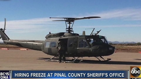 Hiring freeze announced in Pinal County