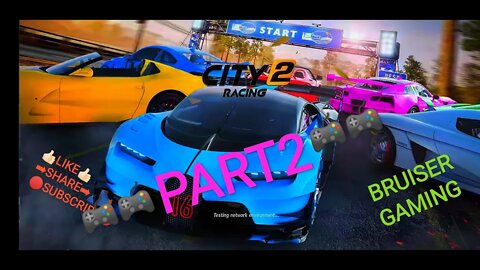 🎮🎮#CITYRACING Part2 #CARGAMES PART2 #CARSONHEAT #REDBEAST #RACINGGAMES🎮🎮