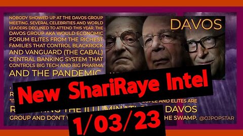 New ShariRaye Intel: Trump Returns - Rejecting the Illuminati Cult Davos!