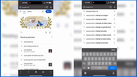 Google Search Erases Trump Assassination Attempt · The Cover-up Continues