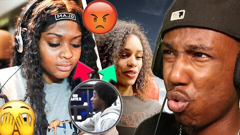 HIS GIRL SET HIM UP WITH A BADDIE IN A RENTAL AND HE FOLDED IN 5 SECONDS!(REACTION)