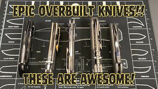 5 COOL OVERBUILT KNIVES | MAN THESE ARE AWESOME!!