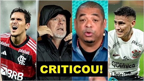 "É HORRÍVEL! OLHA a SITUAÇÃO do Corinthians! VOCÊ VÊ e..." Vampeta CRITICA após 1 a 1 com Flamengo!