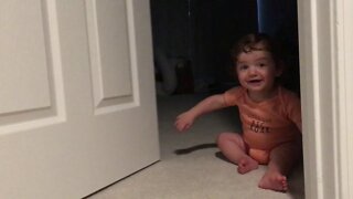 Grant Playing with Door