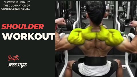 5 Bigger Shoulder Workout at Gym | This is All You Need |FreeStyl