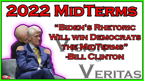 Bill Clinton and CNN Interview on the 2022 Mid Terms [Laughable] Slick Willy Roots for Biden #004