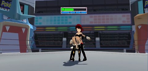 Poke' Girls Wrestling Action: Build 4 Release - Bea, Serena, and More Attacks!