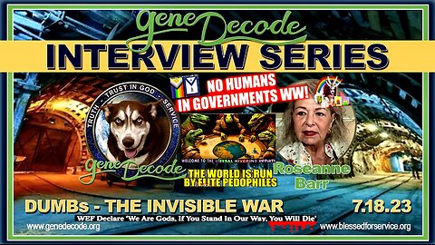 ***2023-07-18: Roseanne Barr Unedited Interview with gene Decode ***Re-published February 2024
