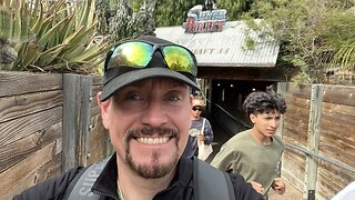 Off Ride Footage of SILVER BULLET at Knott's Berry Farm, California, USA
