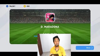 Final Rating of ICONIC Diego Maradona | PES 20 MOBILE (Without Boosting)