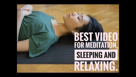 Mind relaxing sleeping video.