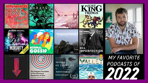 My 12 Favorite Podcasts of 2022 – A Guest List by Welcome to Night Vale’s Joseph Fink