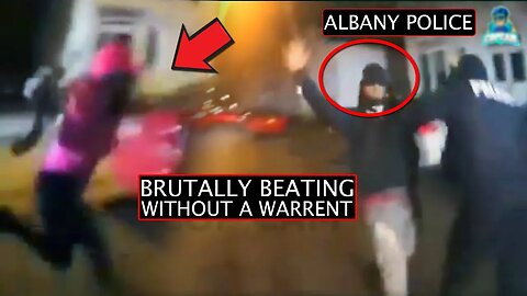 Albany Police Body Camera Footage __ brutally beat and detain Black men without a warrant.....