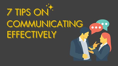 Communication Changes The World, Here's How To Get Good At It...