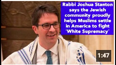 Rabbi Joshua Stanton says the Jewish community proudly helps Muslims