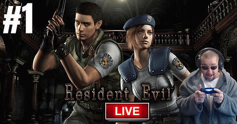 🛑LIVE: Resident Evil HD: Remastered - Part 1🛑